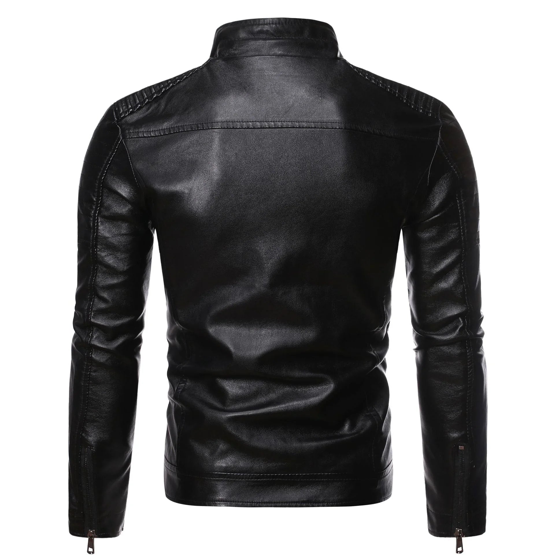 KAIK Classic Leather Jacket — Timeless Elegance with Presence