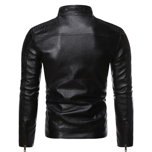 KAIK Classic Leather Jacket — Timeless Elegance with Presence