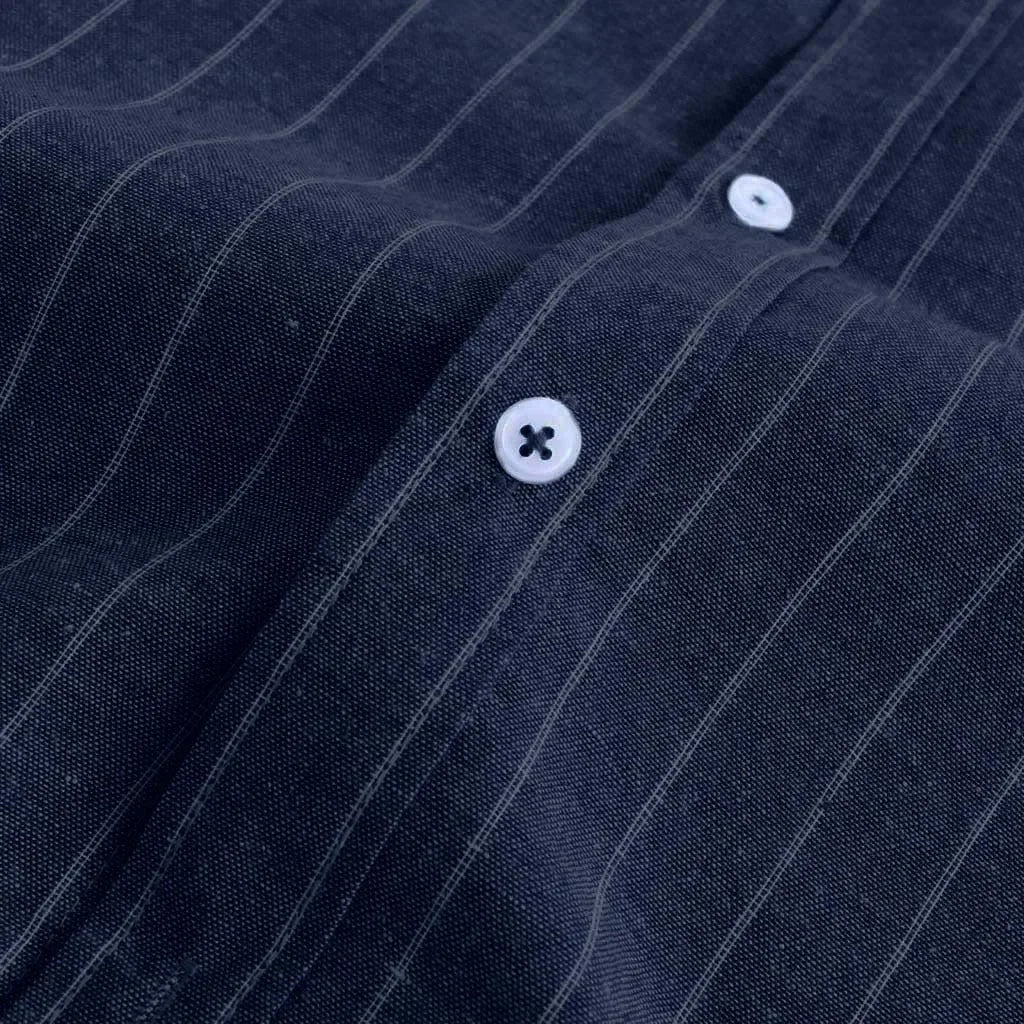KAIK Men's Cotton & Linen Shirt — Sophisticated Style with Authenticity