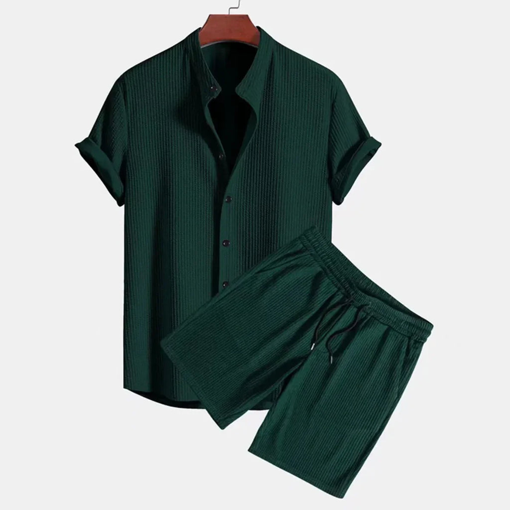 KAIK Men's Summer Set — Shirt & Shorts in Premium Cotton