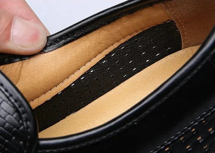 KAIK Ventilated Loafer Dress Shoe — Premium Comfort with Timeless Style