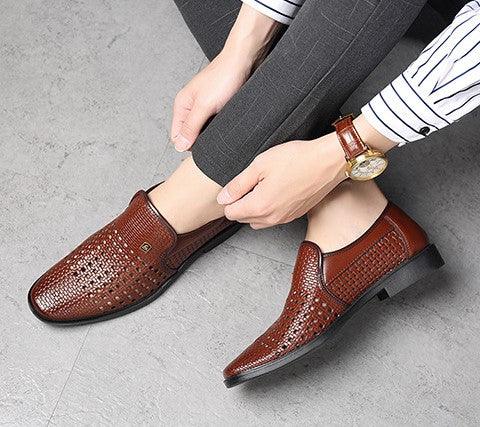 KAIK Ventilated Loafer Dress Shoe — Premium Comfort with Timeless Style