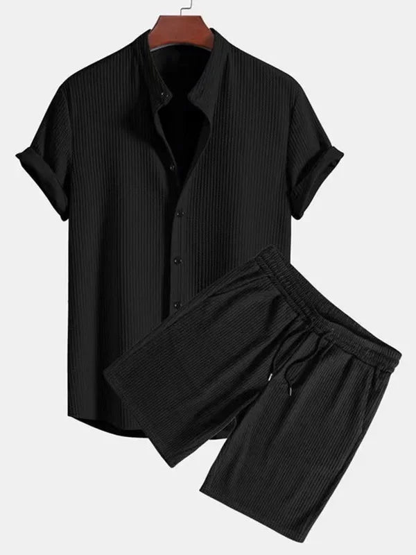 KAIK Men's Summer Set — Shirt & Shorts in Premium Cotton