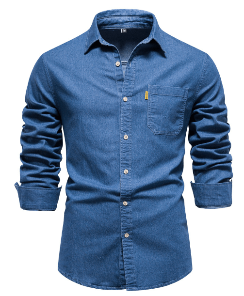 Essenza - Camisa jeans masculina - kaikshop.com