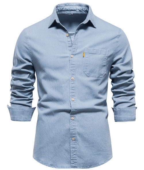 Essenza - Camisa jeans masculina - kaikshop.com