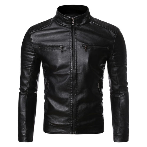 KAIK Classic Leather Jacket — Timeless Elegance with Presence