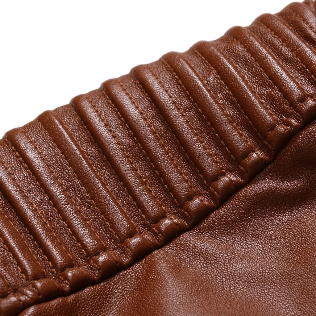 KAIK Classic Leather Jacket — Timeless Elegance with Presence