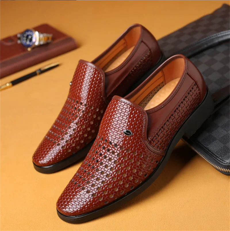 KAIK Ventilated Loafer Dress Shoe — Premium Comfort with Timeless Style